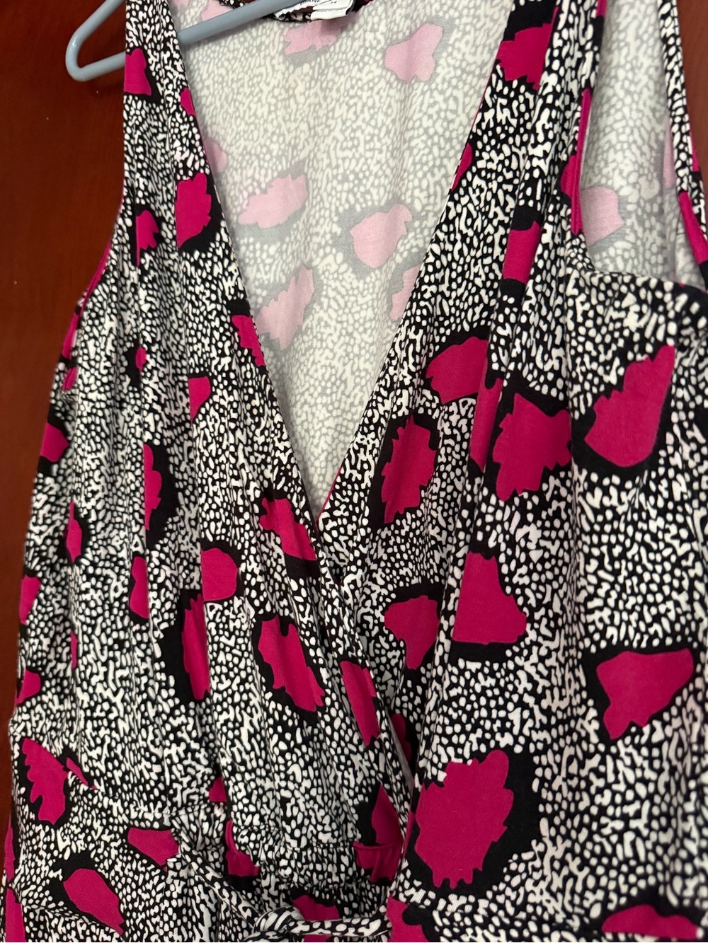 Diane Von Furstenberg Obkixe Faux Wrap Animal-esque Print Mini Dress - Picture 4 of 5
